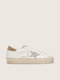 Women’s Hi Star with silver glitter star and dove-gray nubuck heel tab