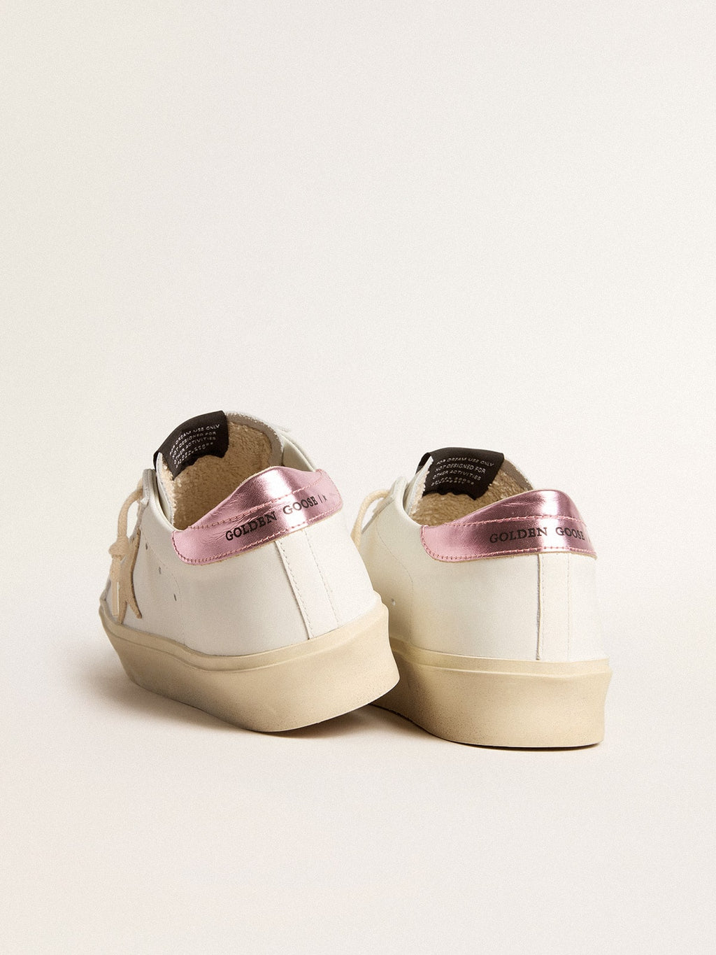 Women's Hi Star LTD with pearl suede star and metallic leather heel tab