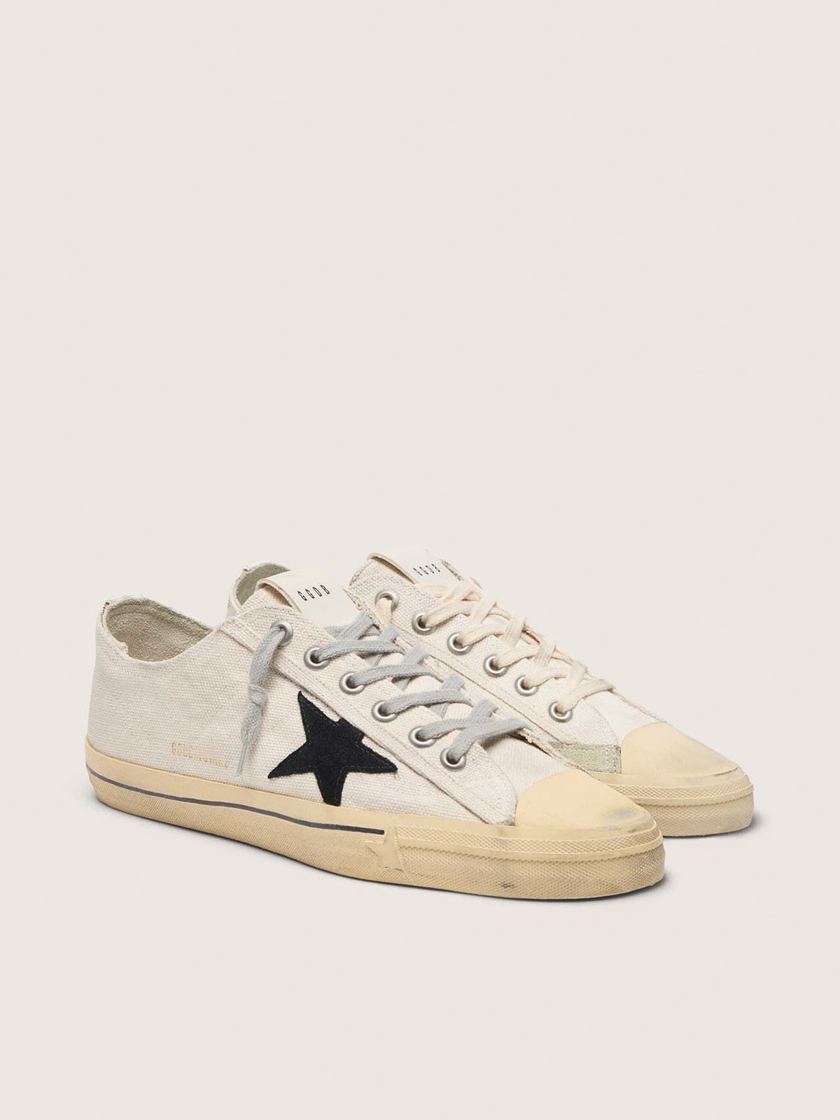 Women's V-Star LTD with black suede star and embroidered lettering