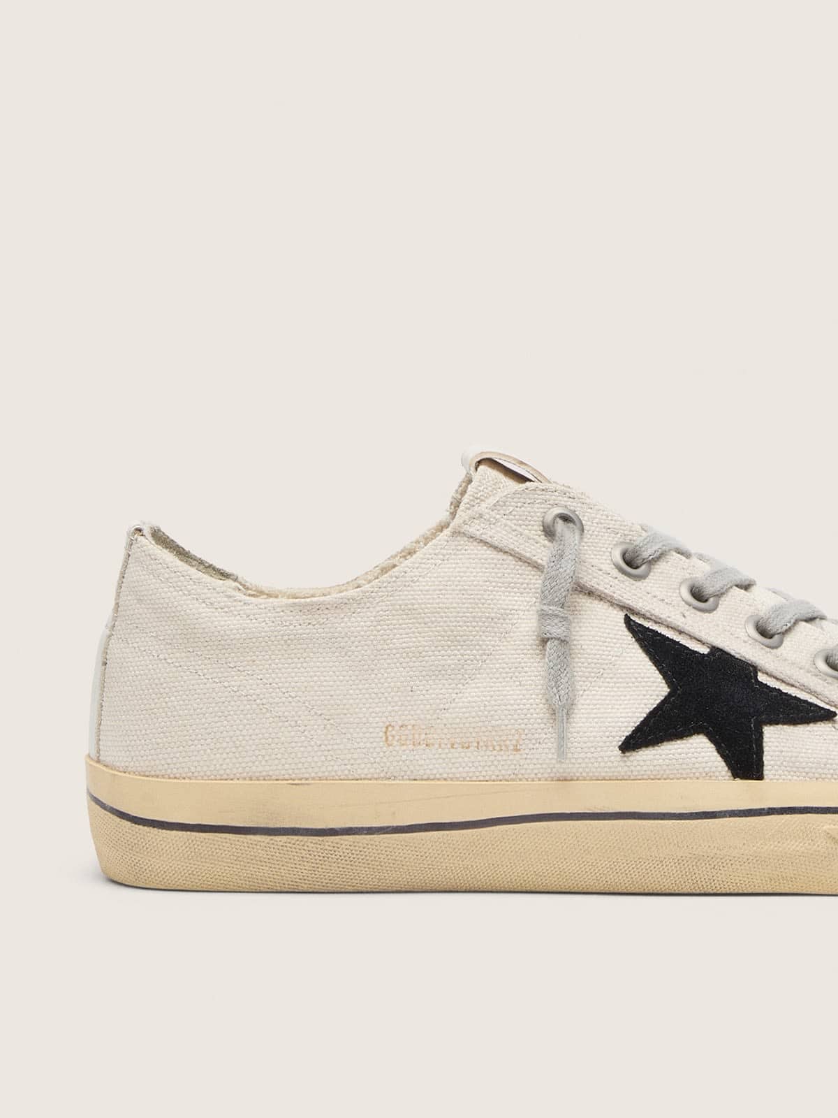 Women's V-Star LTD with black suede star and embroidered lettering
