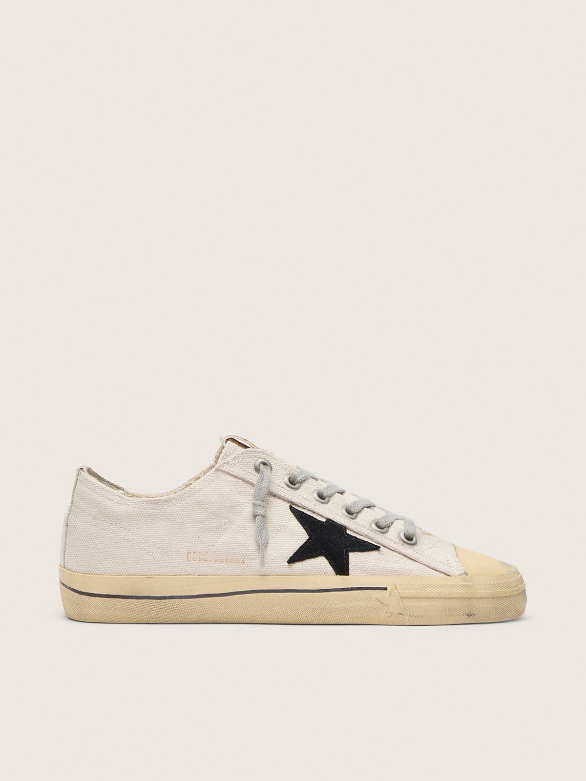 Women's V-Star LTD with black suede star and embroidered lettering