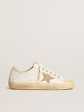 White bio-based V-Star with dove-gray leather star