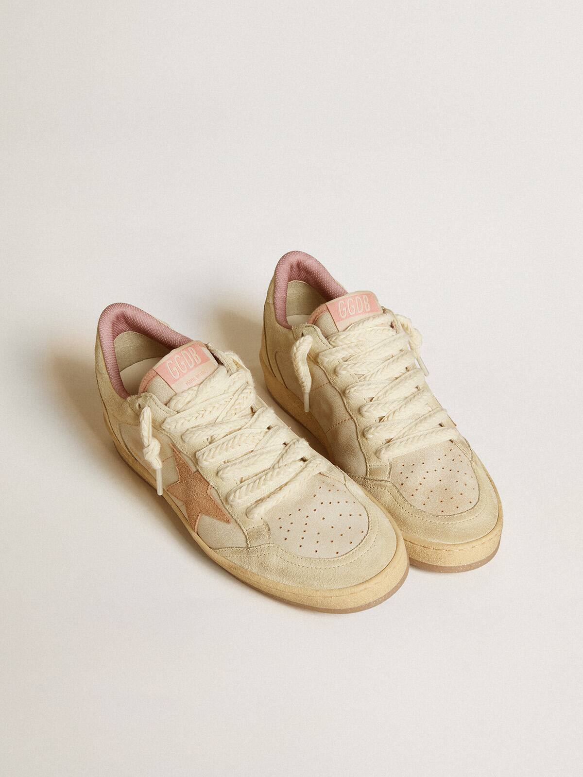 Ball Star LTD in leather and suede with suede star and heel tab