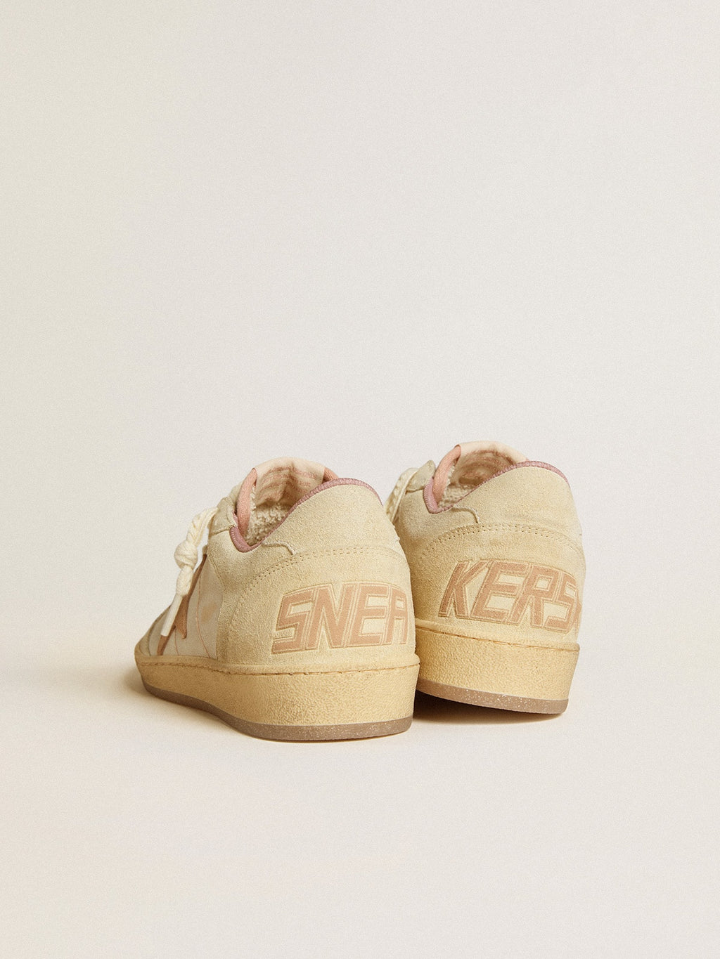 Ball Star LTD in leather and suede with suede star and heel tab