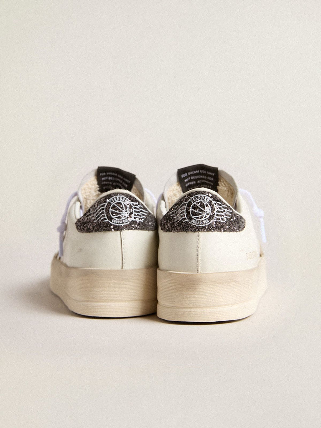 Women’s Stardan with gold star and glitter heel tab