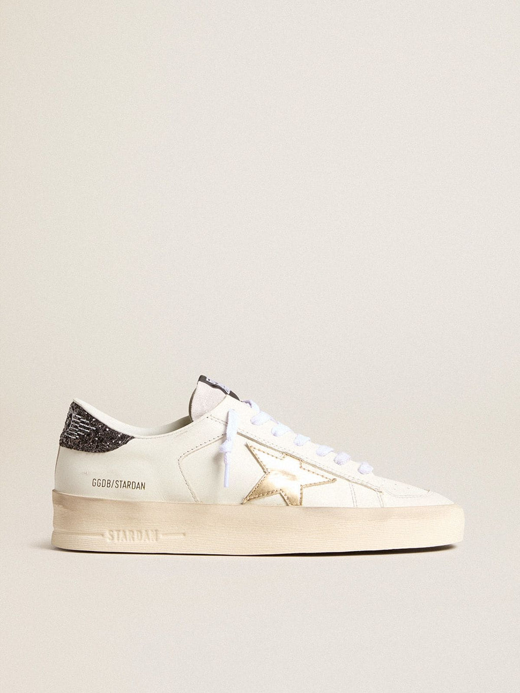 Women’s Stardan with gold star and glitter heel tab