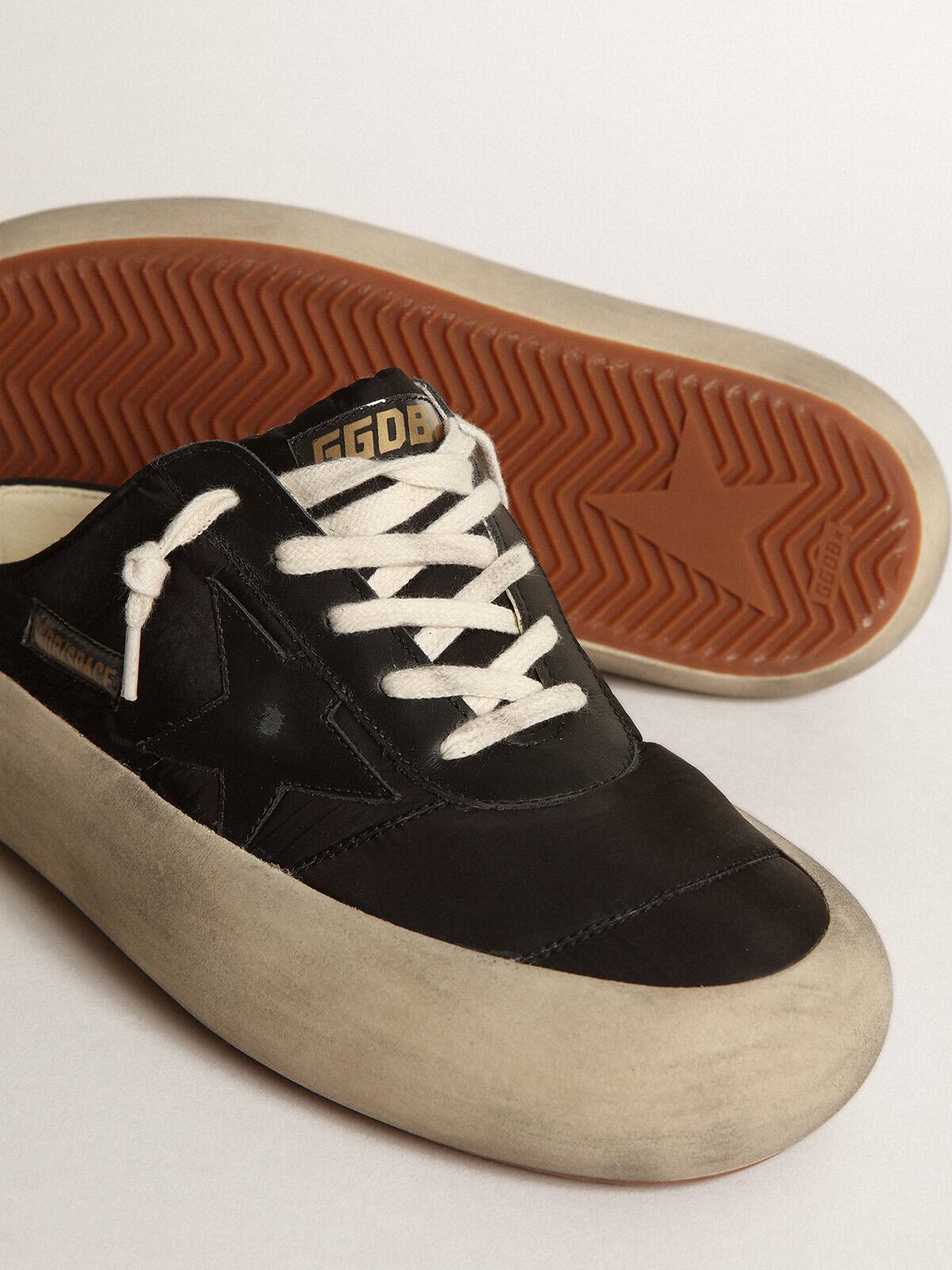 Women's Space-Star Sabots with leather star and shearling lining
