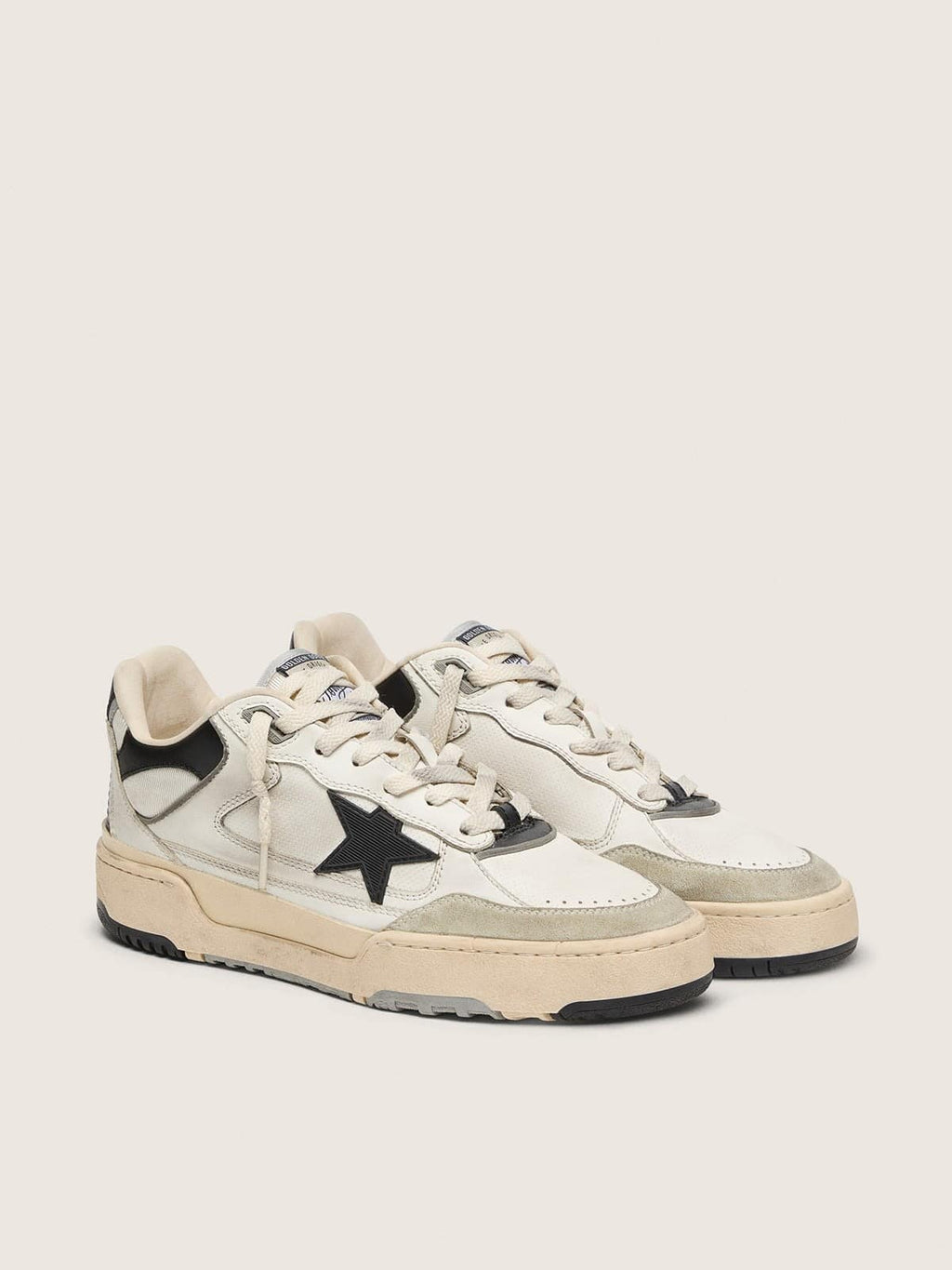 Women’s Forty2 with black star and black leather heel tab