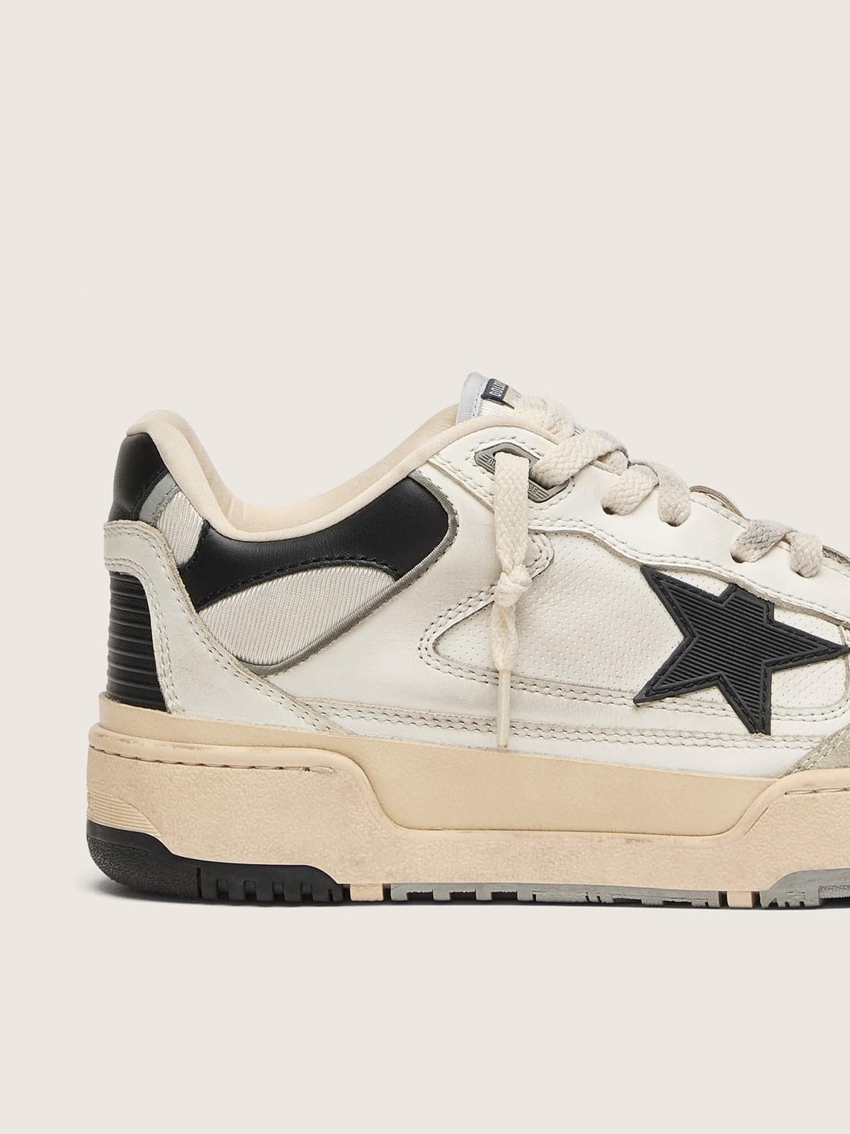 Women’s Forty2 with black star and black leather heel tab