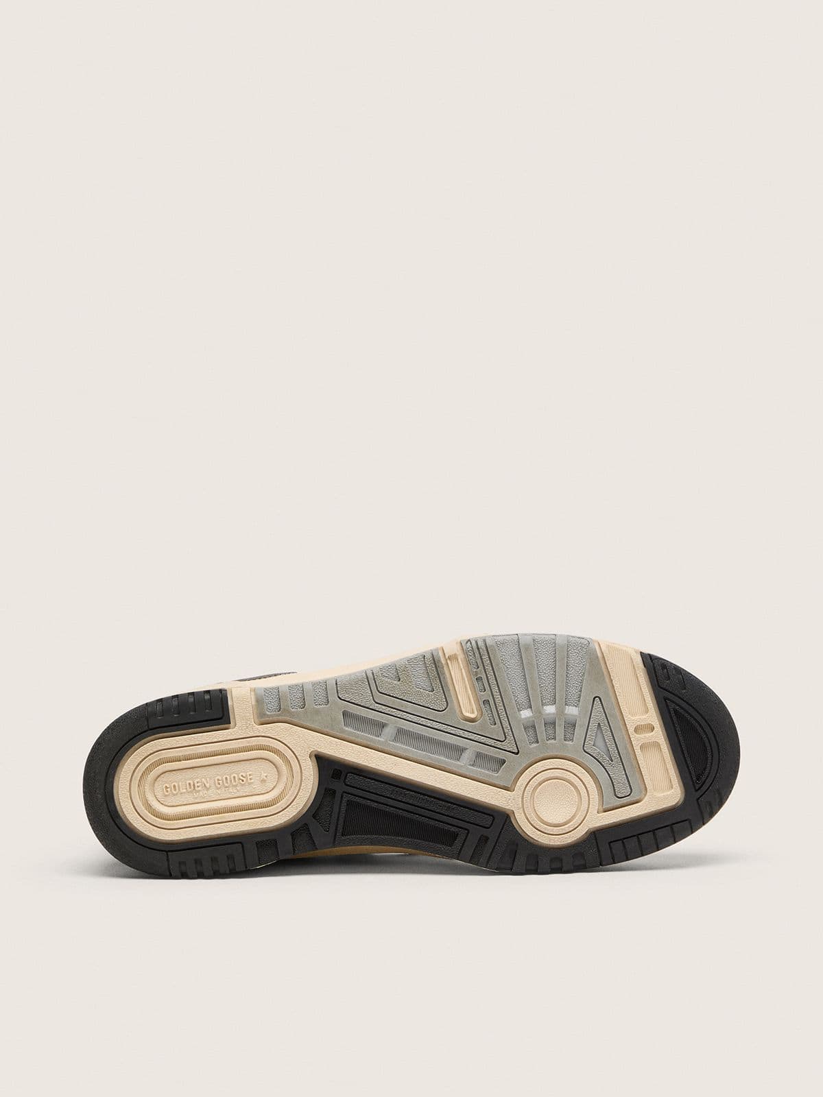 Women’s Forty2 with black star and black leather heel tab