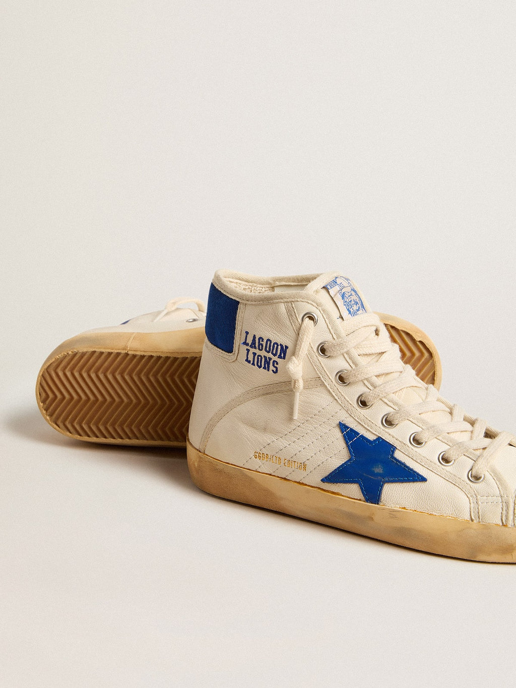 Women’s Francy Penstar LAB in nappa leather with blue star and nylon heel tab