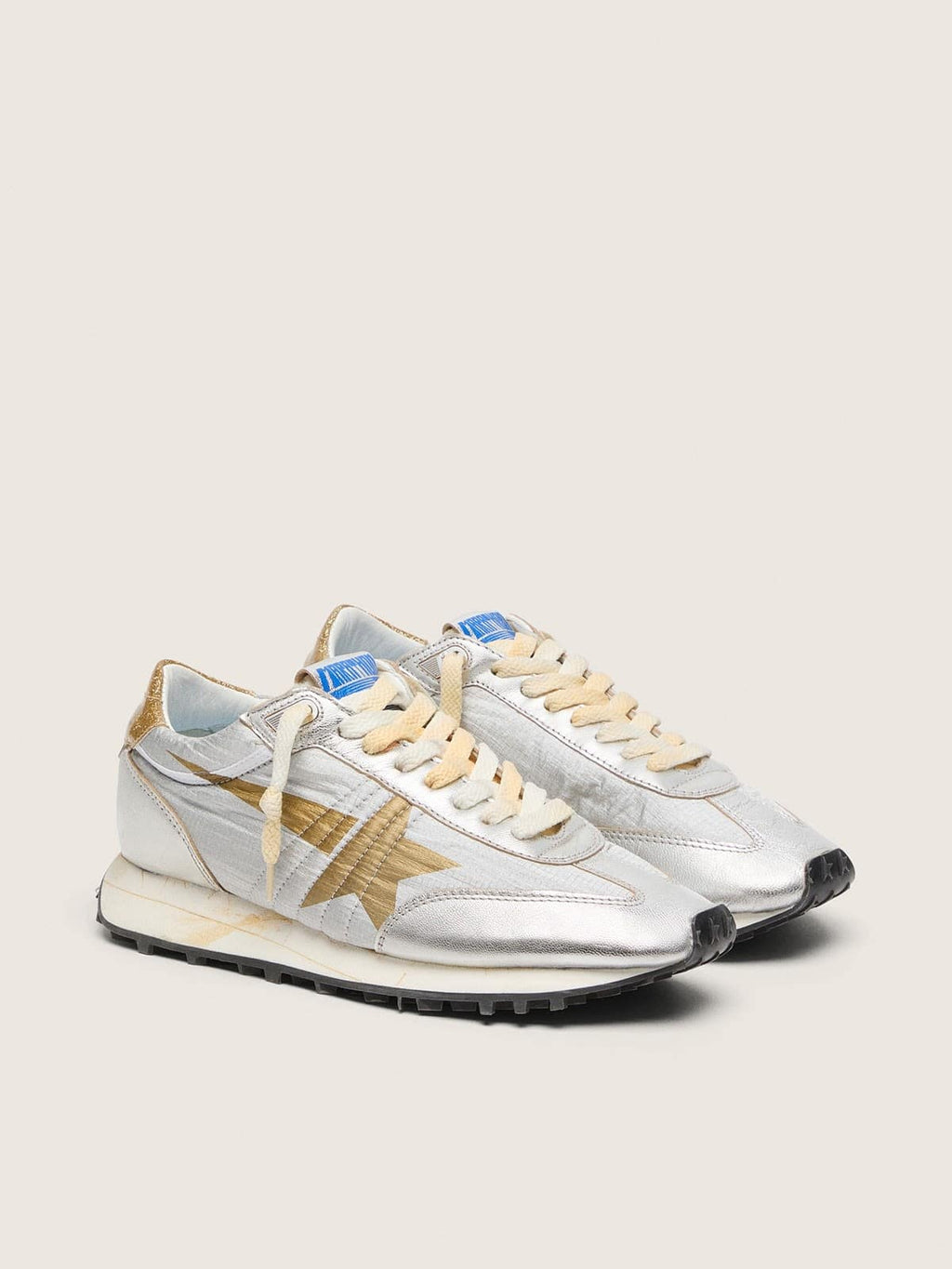 Women’s Marathon with silver ripstop nylon upper and gold star