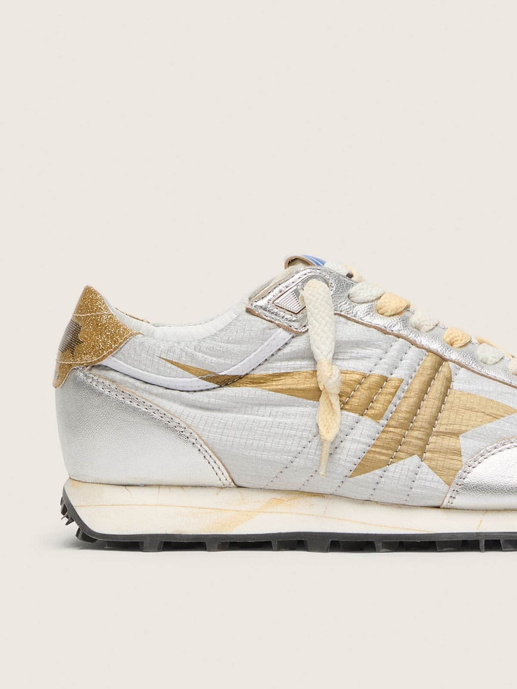 Women’s Marathon with silver ripstop nylon upper and gold star