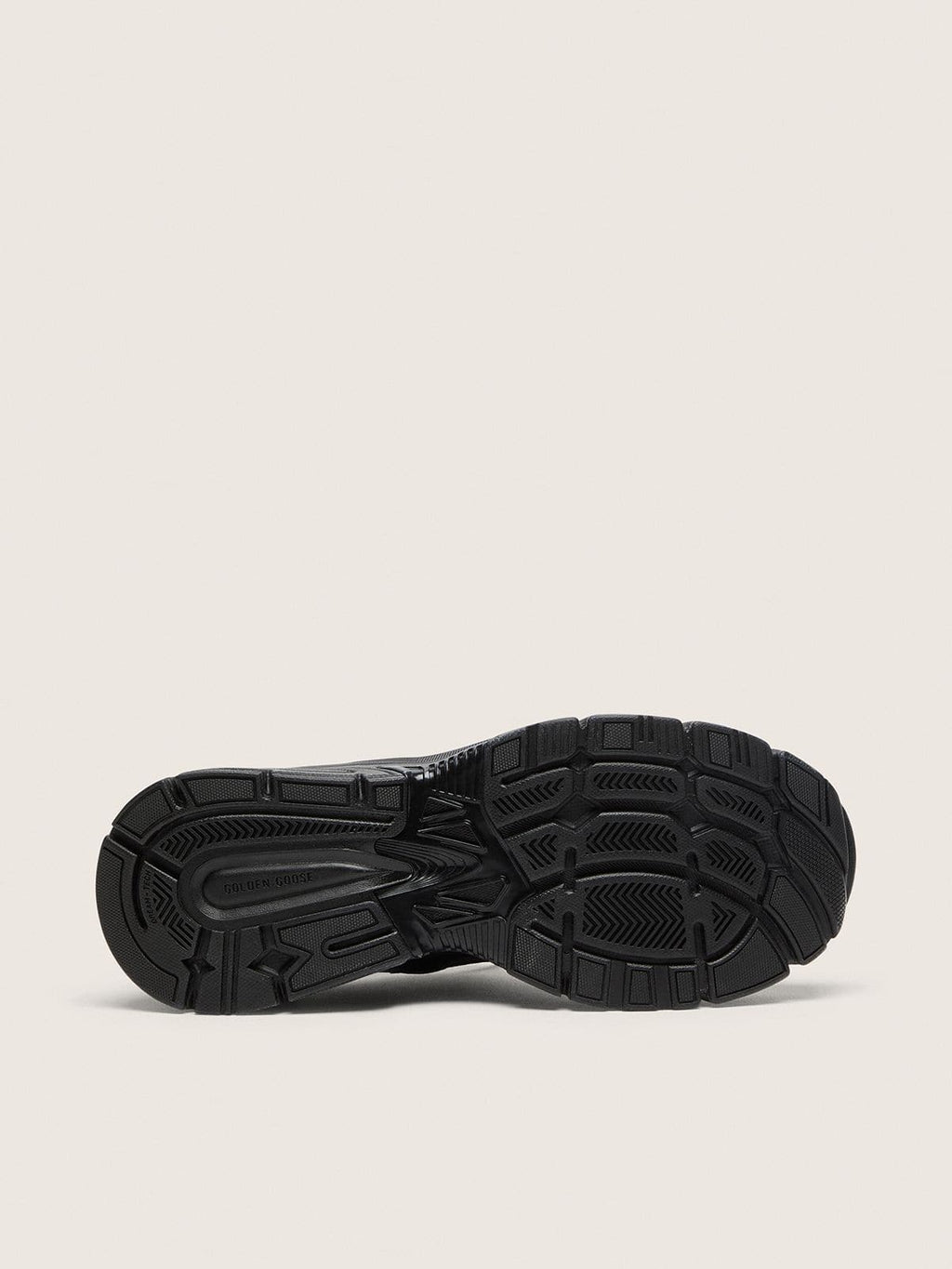 Women’s Lightstar with black leather and mesh upper and black star