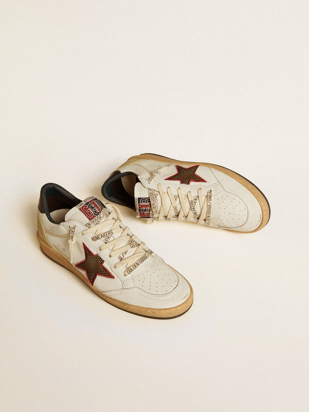 Women’s Ball Star LTD with mesh star and midnight blue leather heel tab