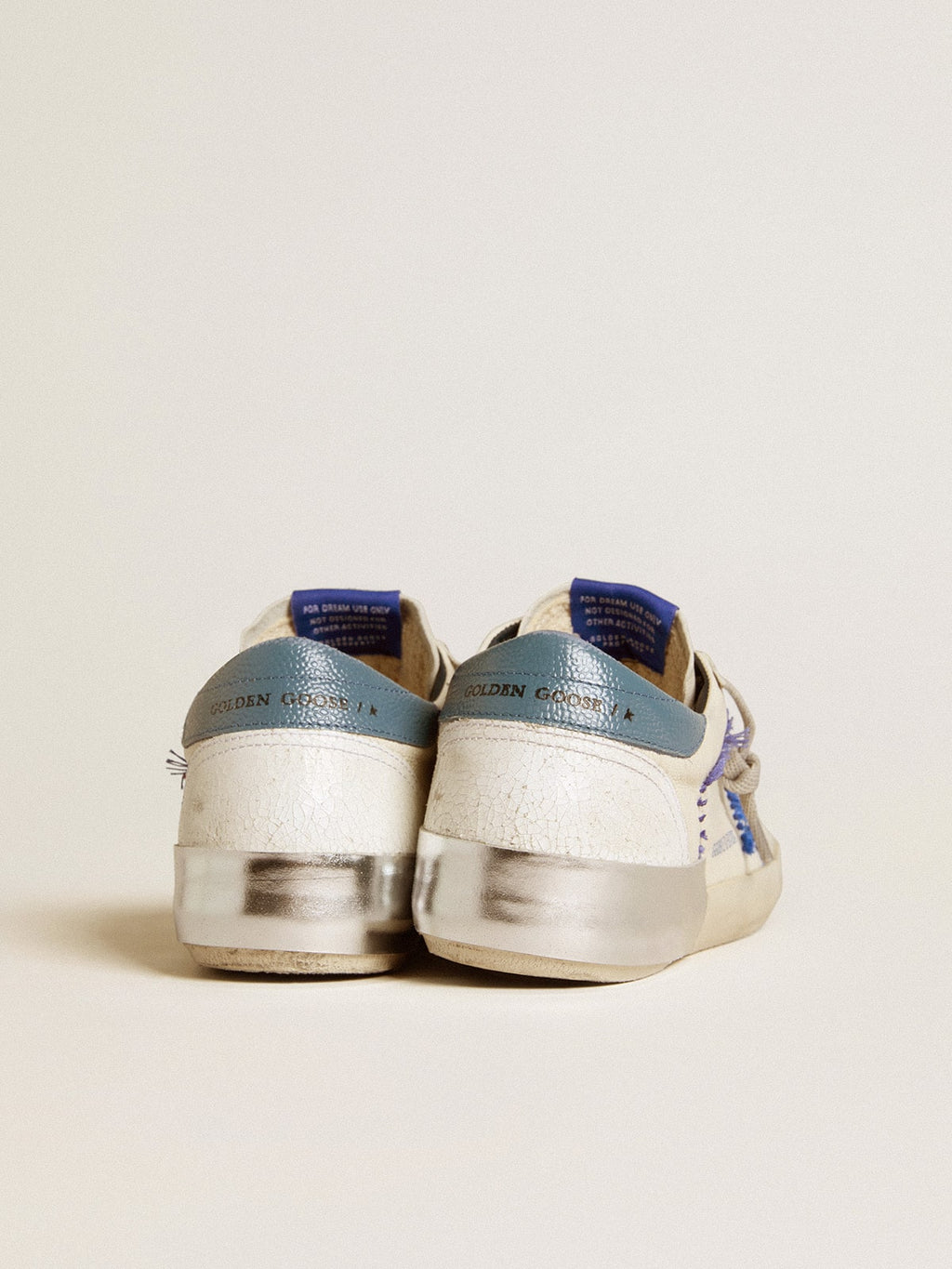 Women’s Super-Star LTD in nappa with embroidered star and leather heel tab