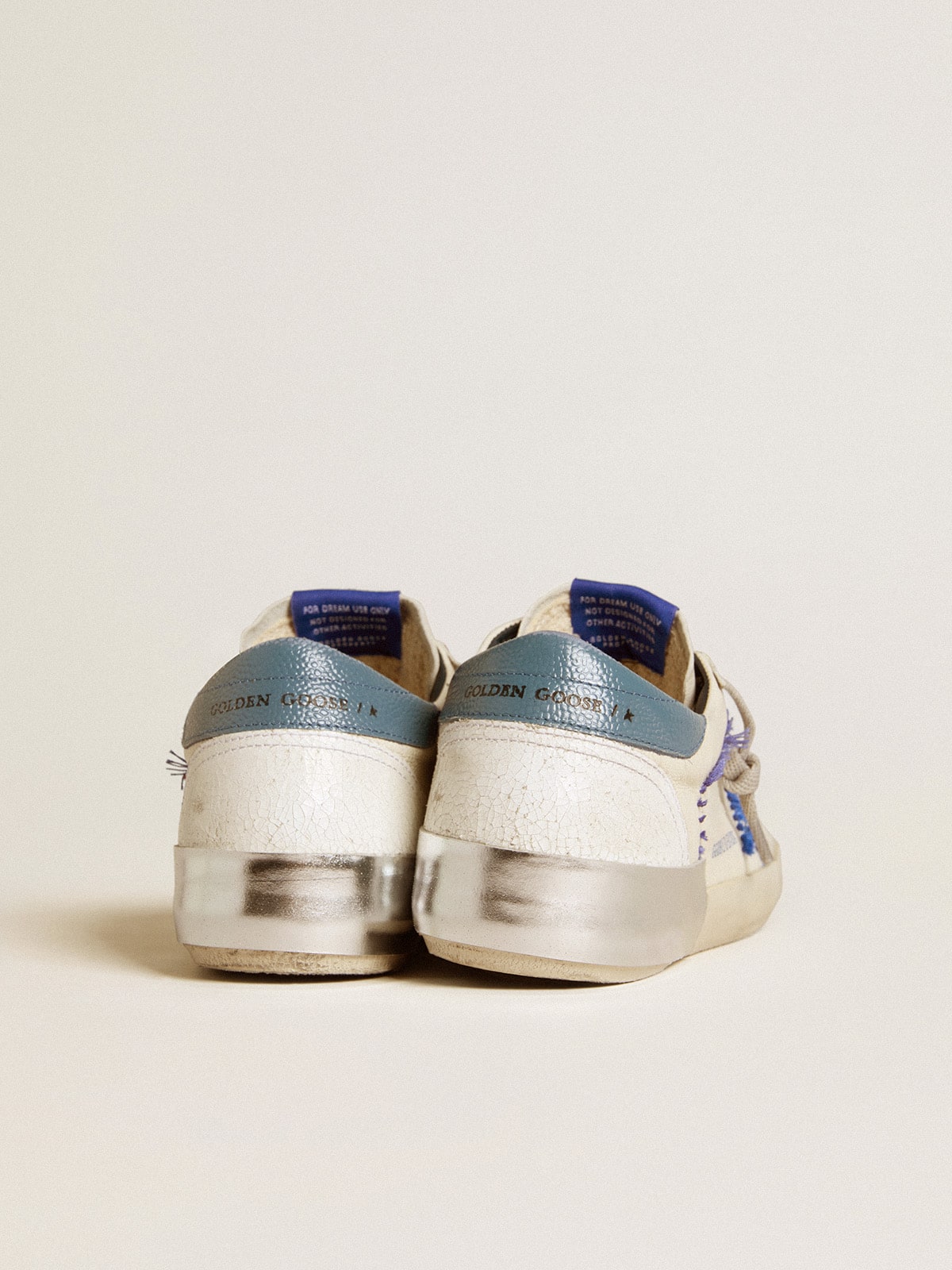 Women’s Super-Star LTD in nappa with embroidered star and leather heel tab