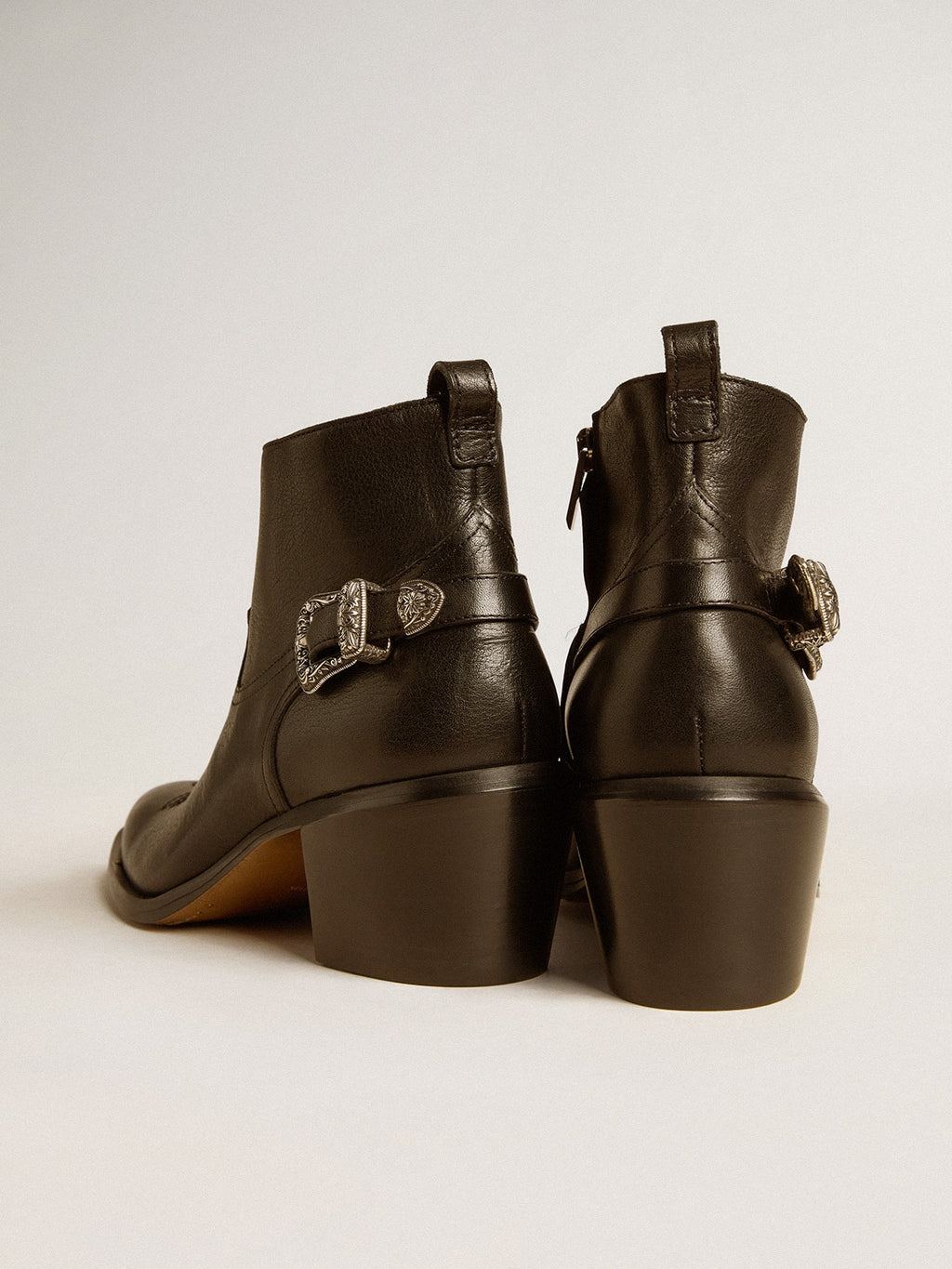 Patty ankle boots in black leather
