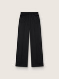 Women’s black lightweight wool joggers