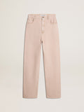 Women's pink jeans