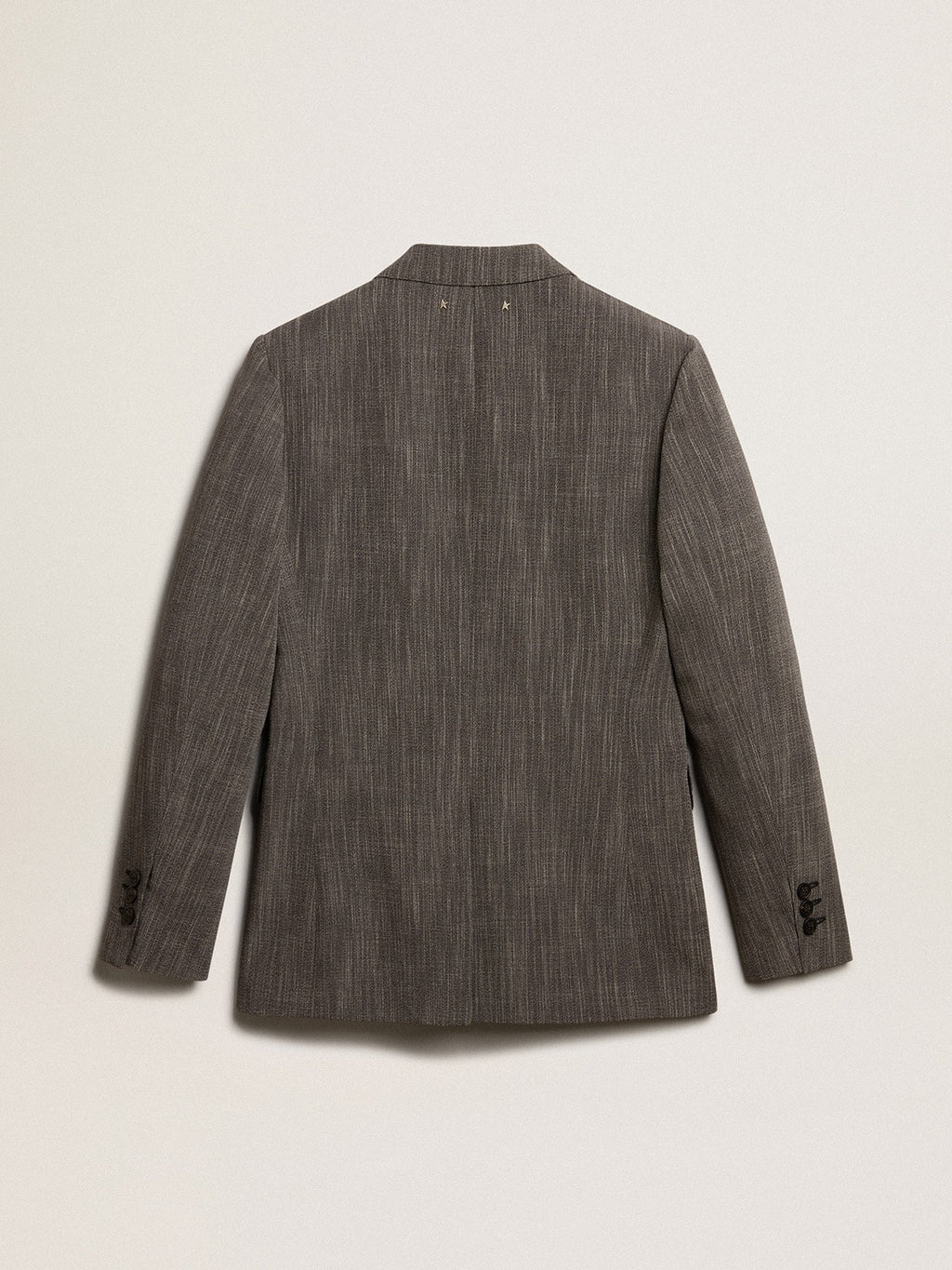 Women’s single-breasted wool blend jacket