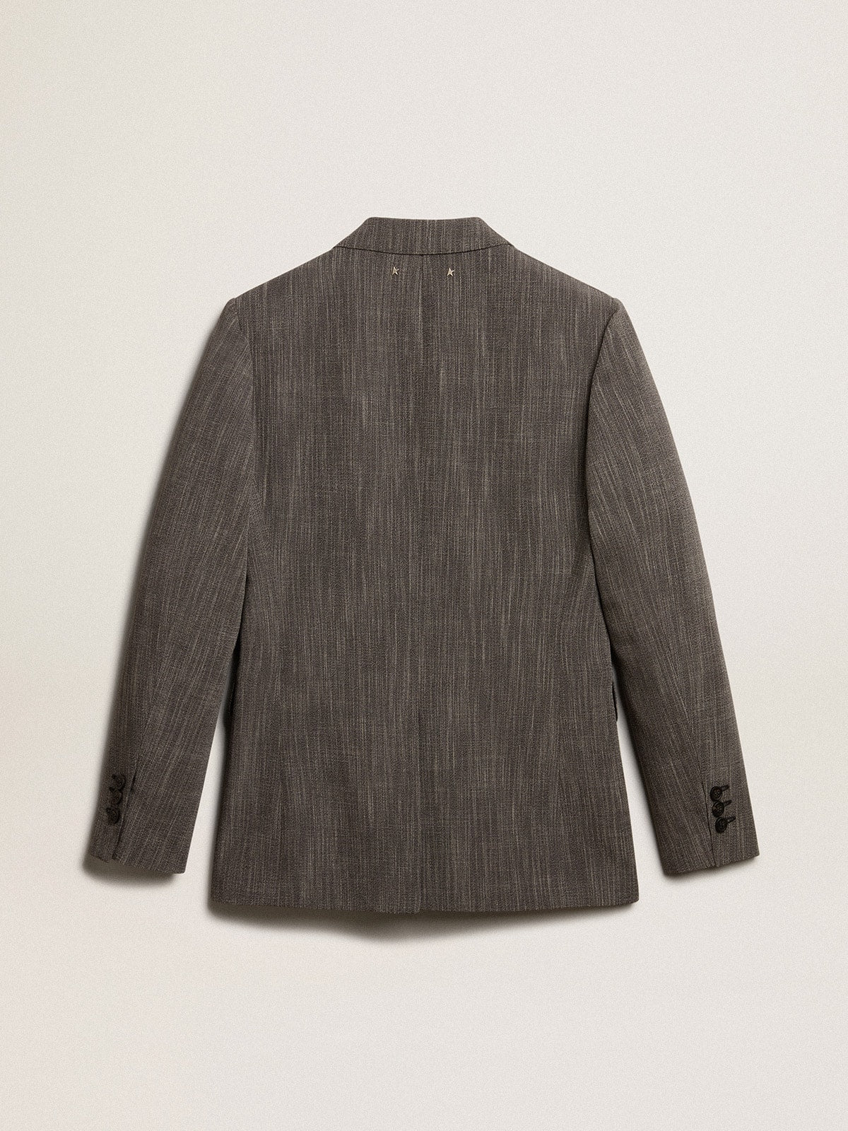 Women’s single-breasted wool blend jacket