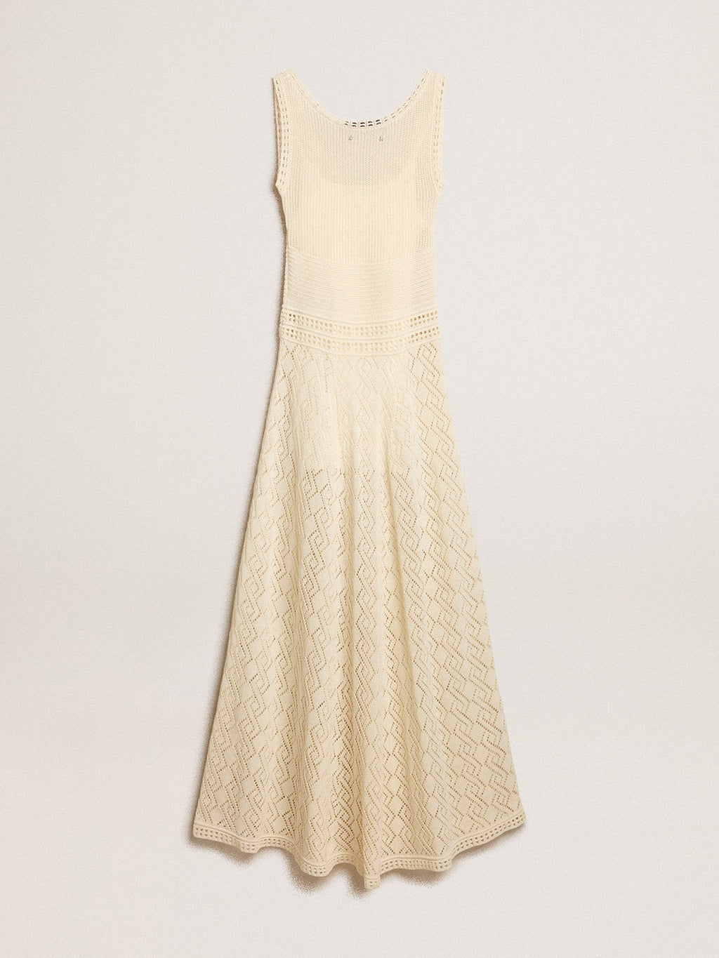 Ecru-colored tank dress
