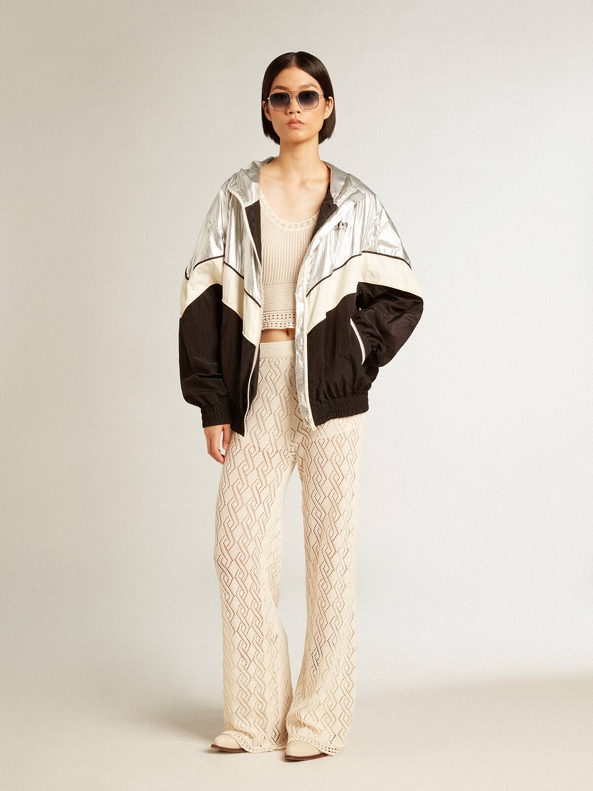 Women's ecru-colored pants