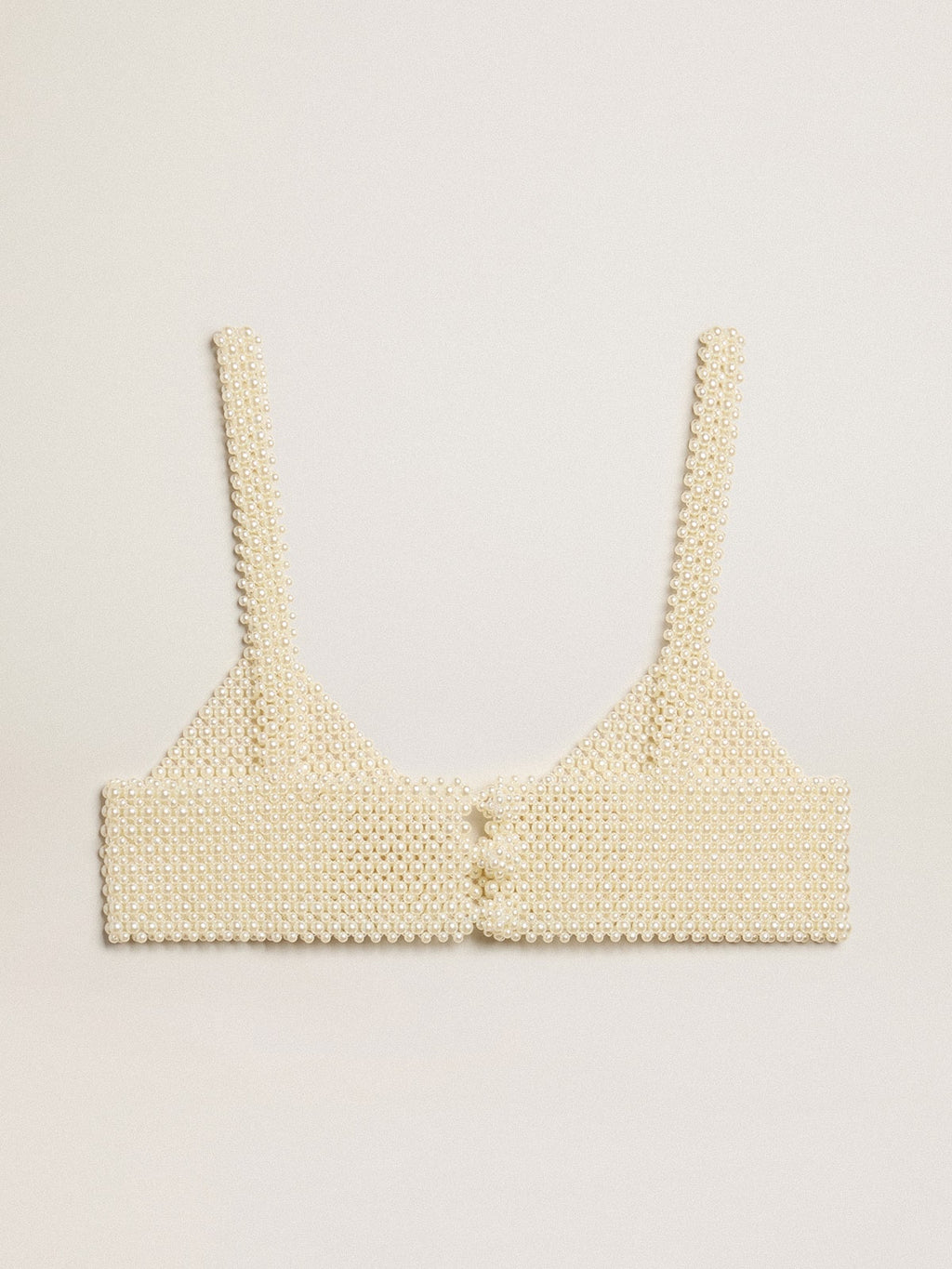 Women’s string of pearls top