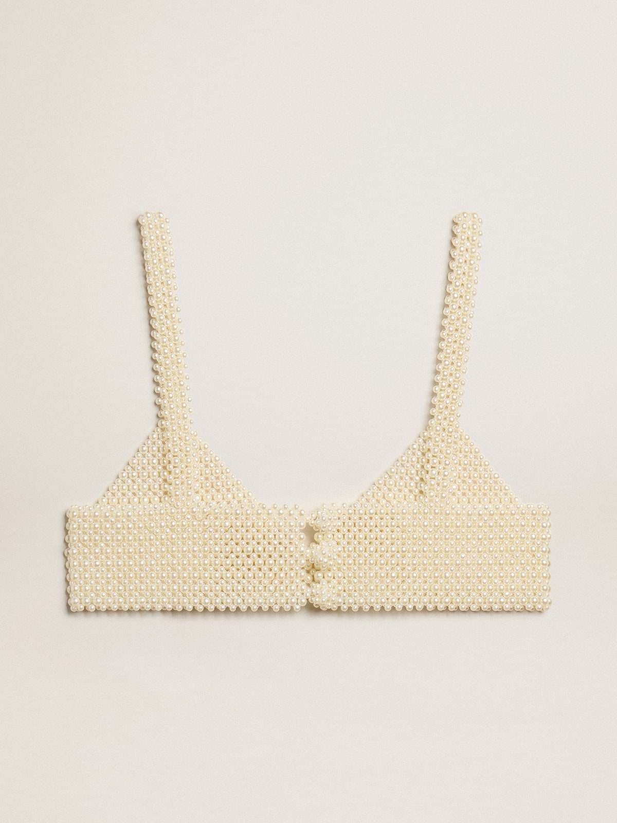 Women’s string of pearls top