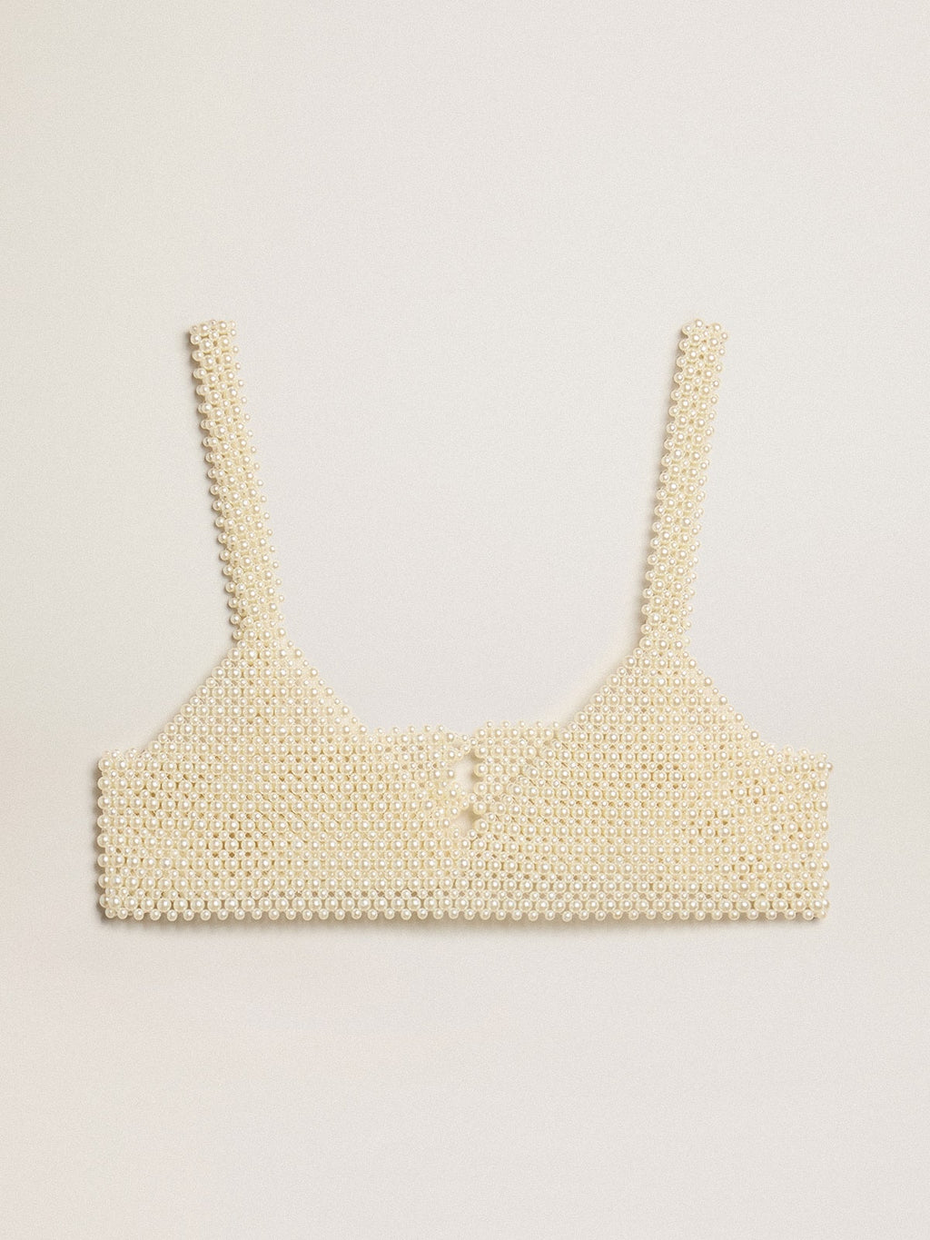 Women’s string of pearls top