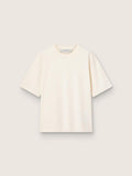 T-shirt in aged white with reverse logo on the back - Jersey Capsule