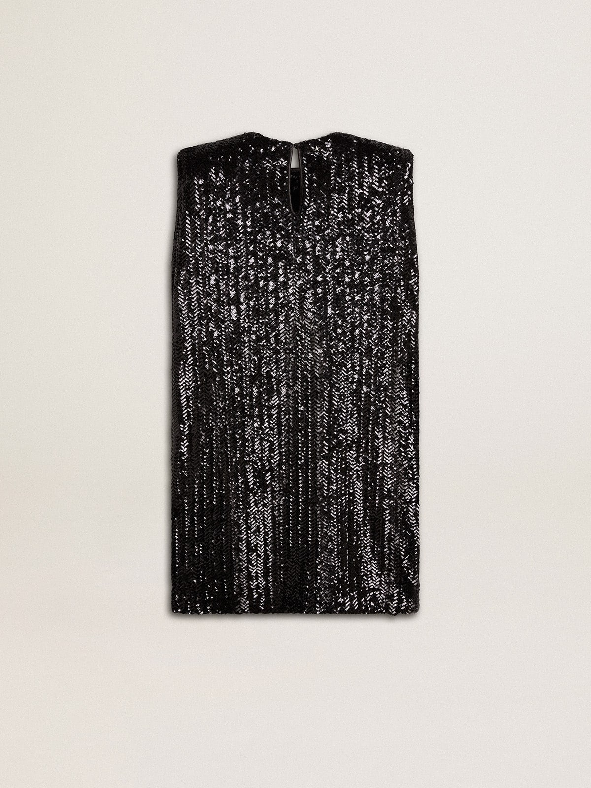 Women’s black sequin dress